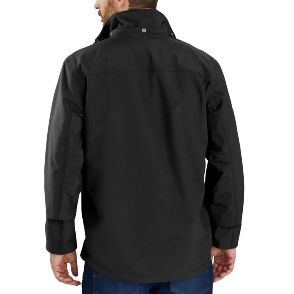 Carhartt Storm Defender Loose Fit Heavyweight Jacket In Black Size XL - Picture 3 of 10